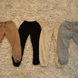 Bundle of four pretty little things joggers